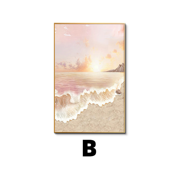 Coastal Sunset Beach Wall Art