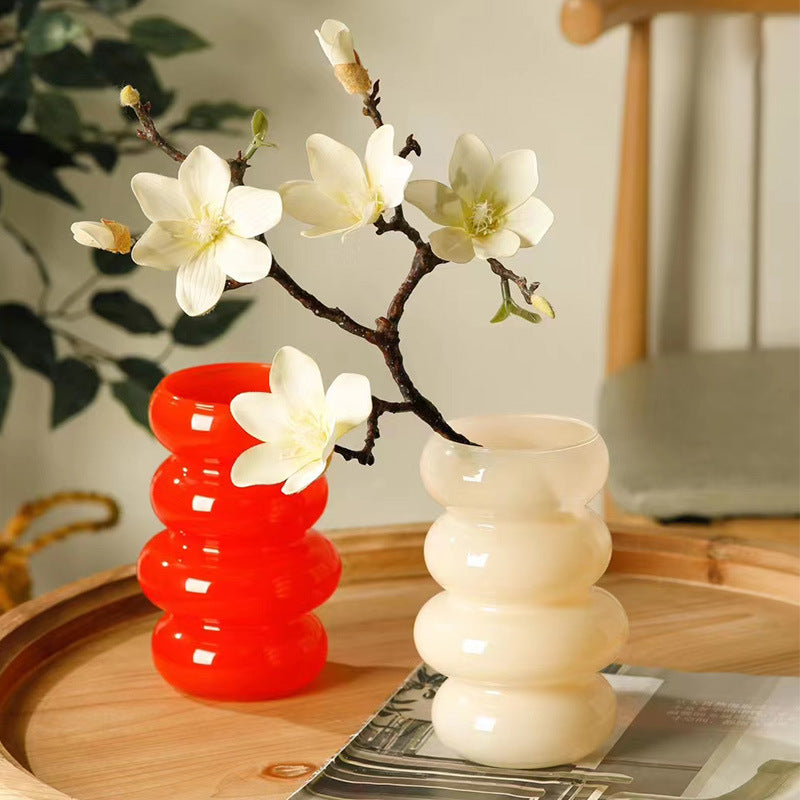 Modern Bubble Glass Vase