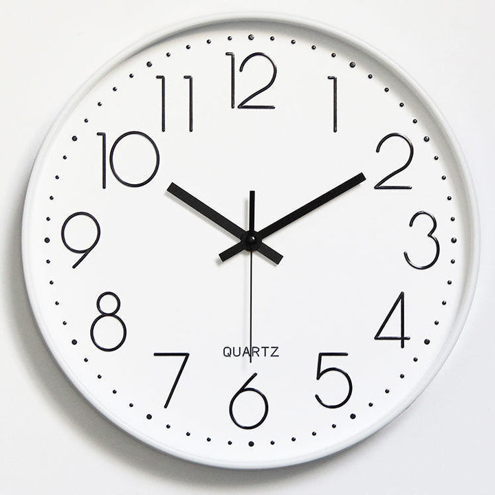 Wall clock in minimalist design