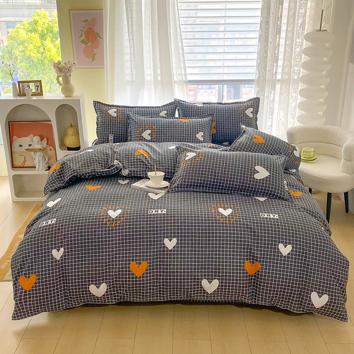 Floral Patterned Duvet Cover Set