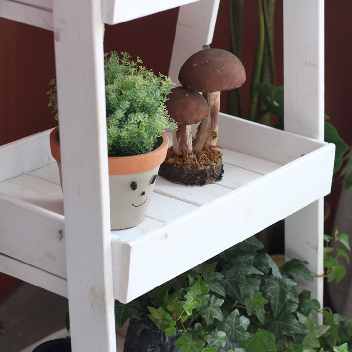 Wooden shelf