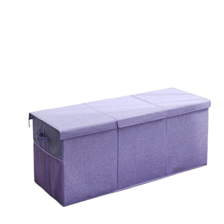 Robust storage chest with removable lid and carrying handles