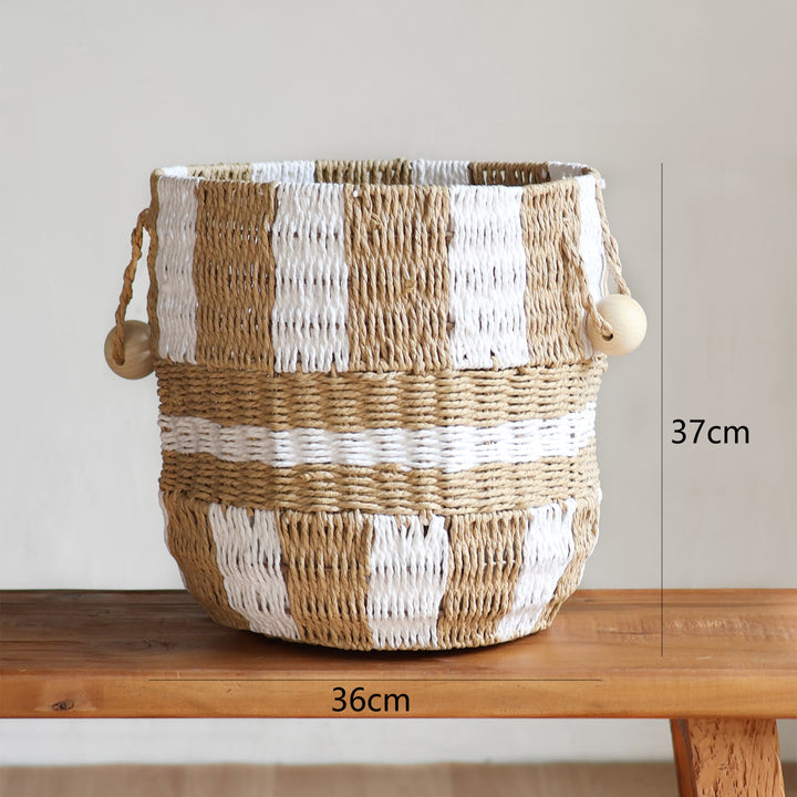 Handcrafted storage basket