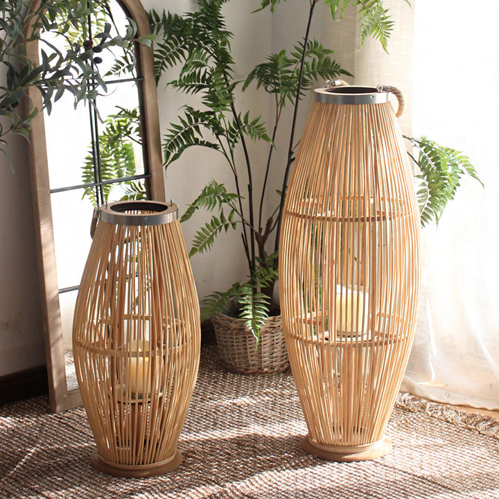 Elegant Rattan Lantern