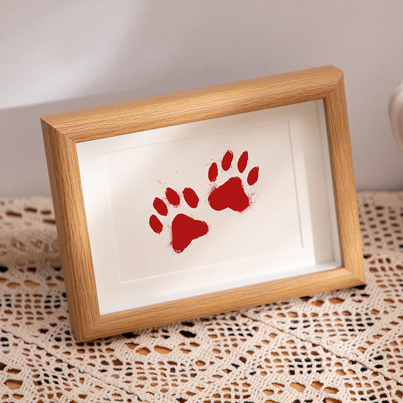 Personalized Handprint Pet Memory Frame