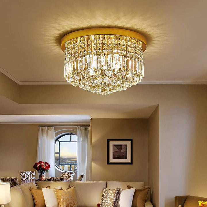 Crystal Glamour Ceiling Light
