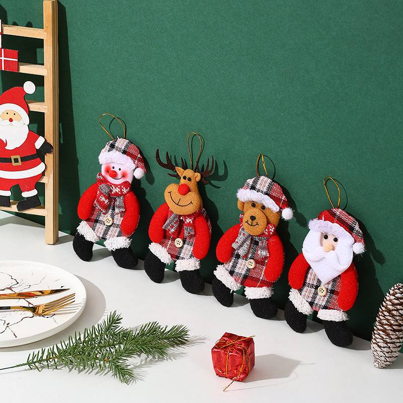 Decorative Christmas tree figure in reindeer design