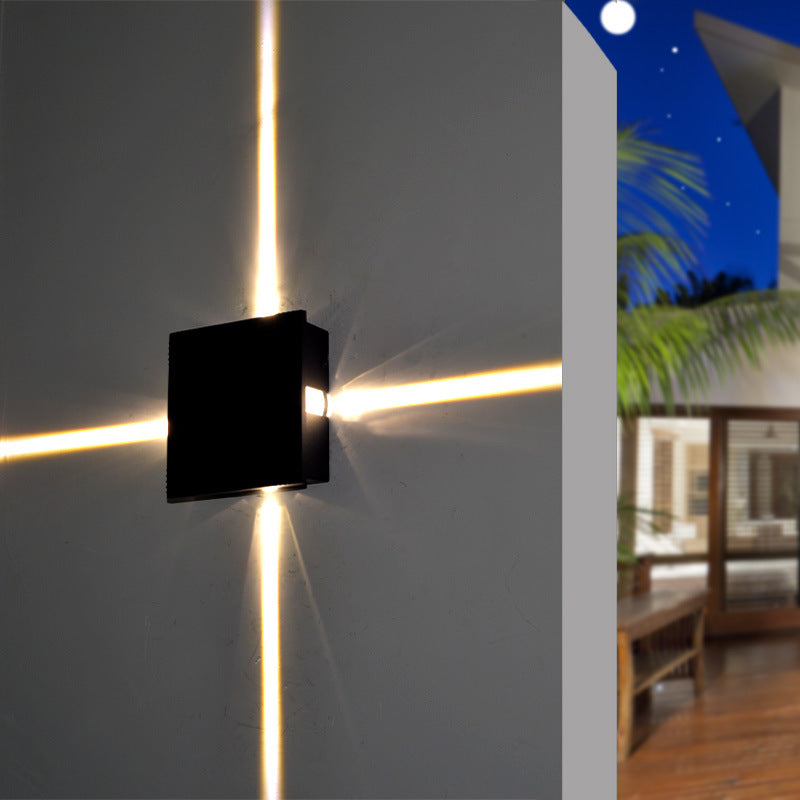 Modern Outdoor Solar Post Light