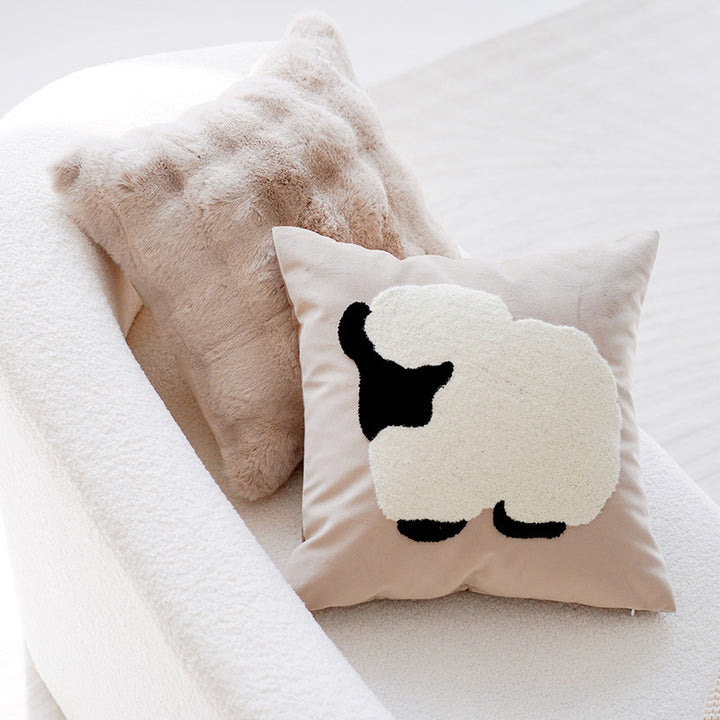 Adorable Animal-Themed Decorative Throw Pillow