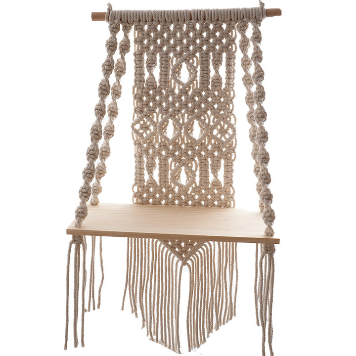 Decorative Macrame Shelf