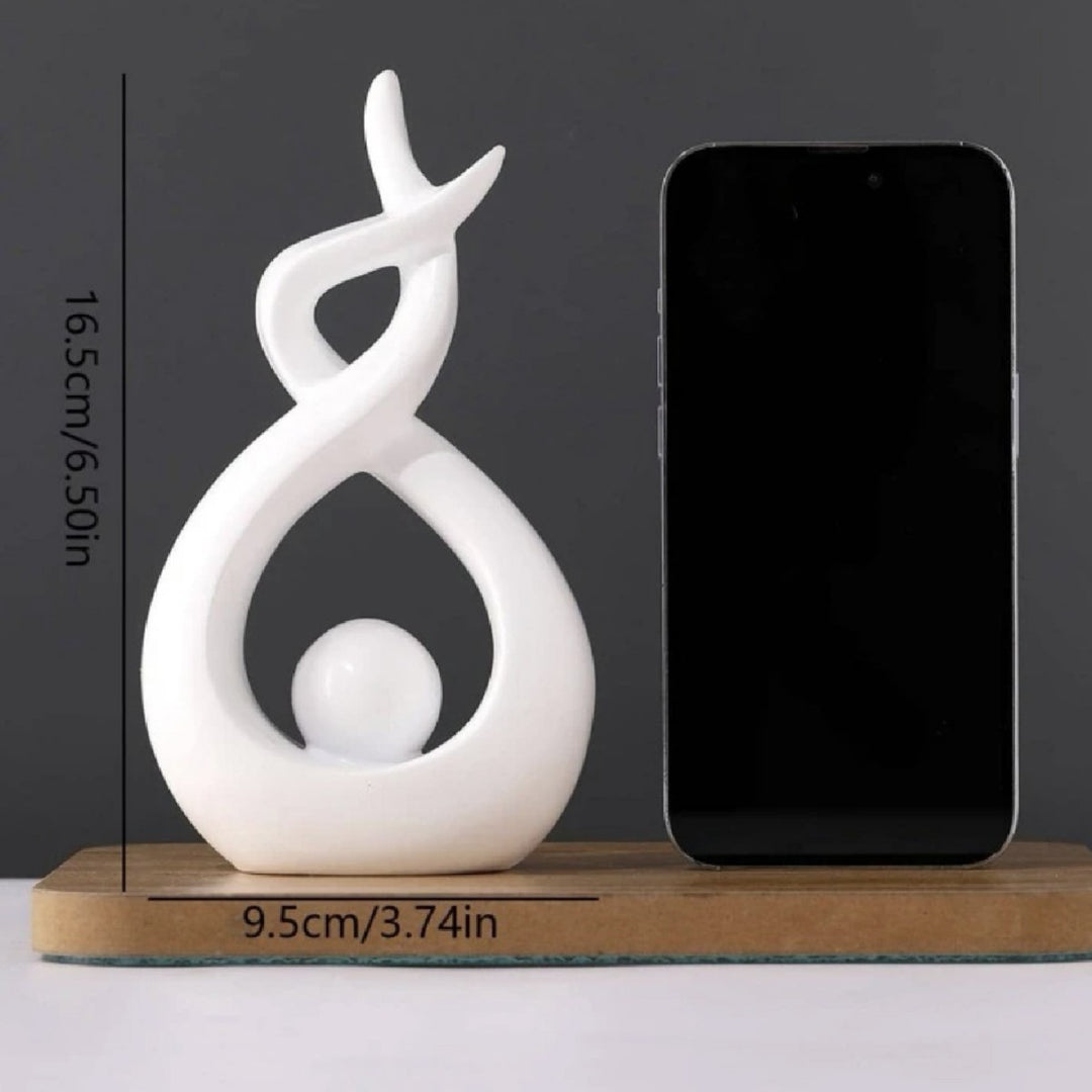Abstract Embrace Sculpture