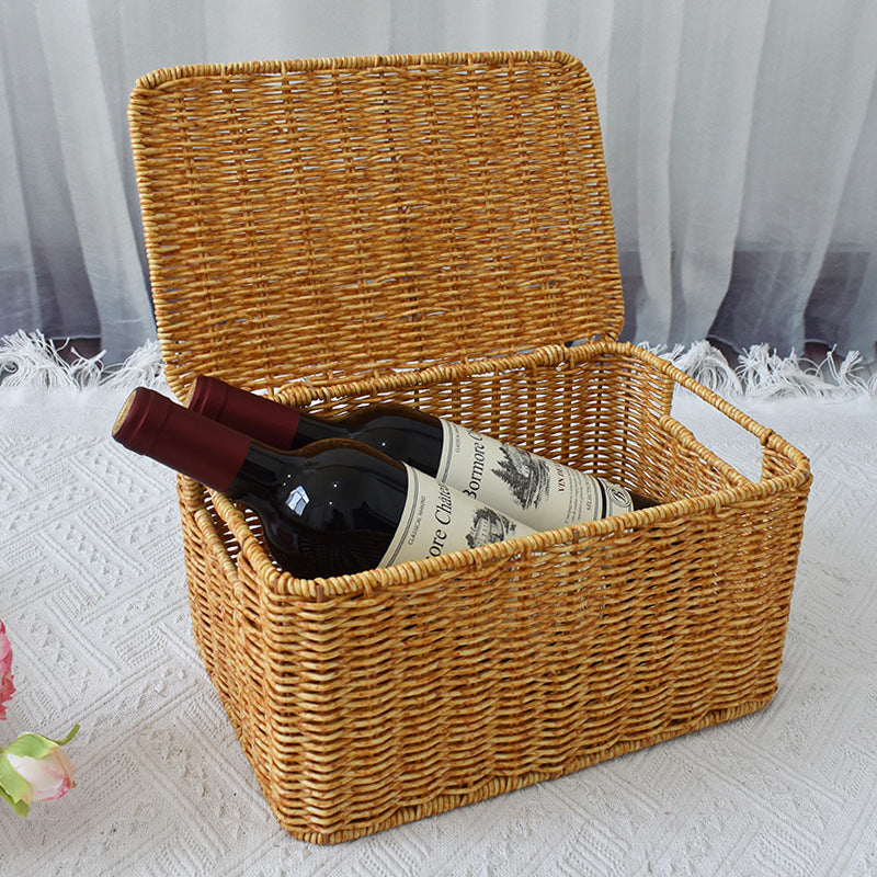 Woven Storage Organizer Box