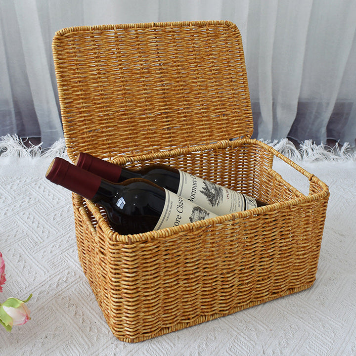 Woven Storage Organizer Box