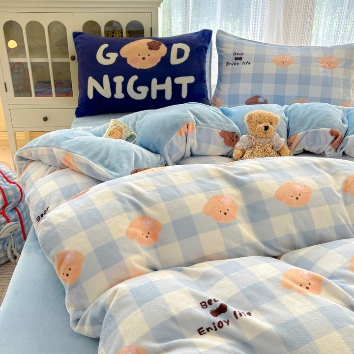 Playful Animal-Themed Comforter Set