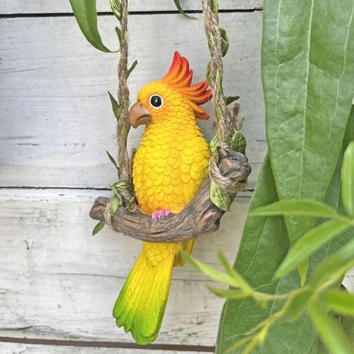 Decorative Parrot Sculpture