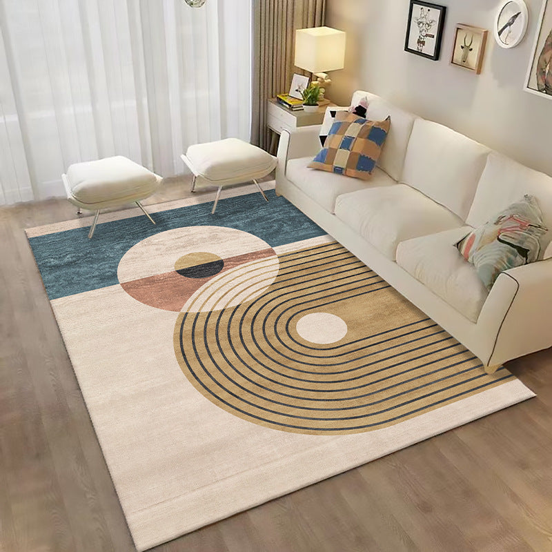 Modern Geometric Area Rug for Home