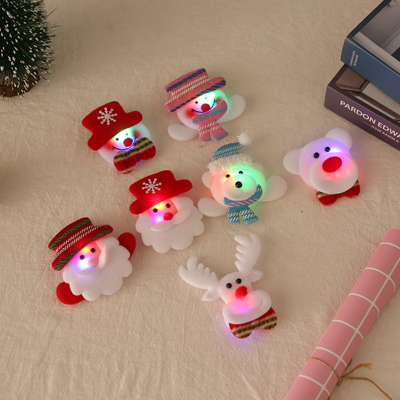 Christmas hair accessories with LED lights