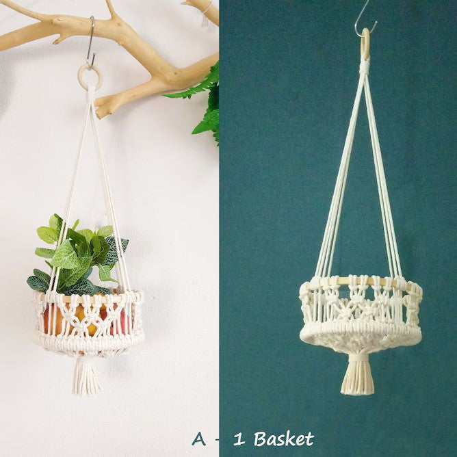 Hanging Macrame Plant Holder