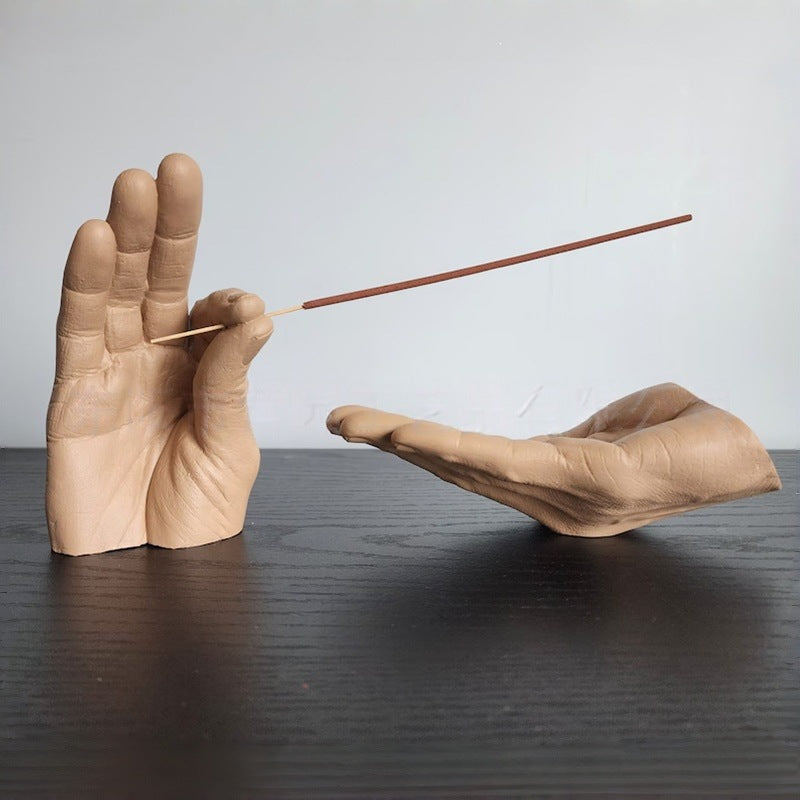 Decorative Hand Gesture Incense Holder