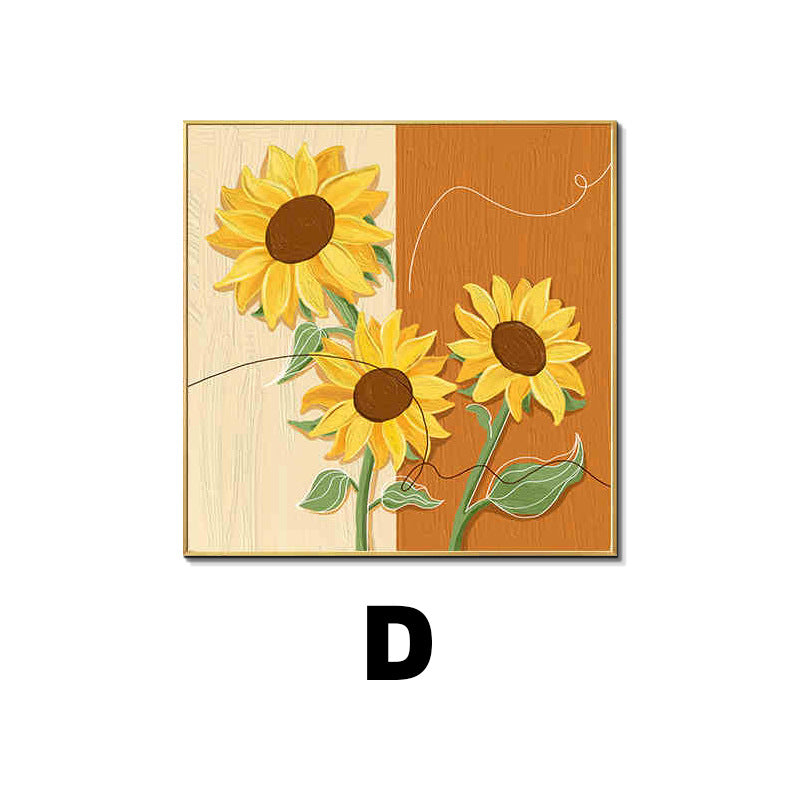 Decorative Framed Sunflower Wall Art