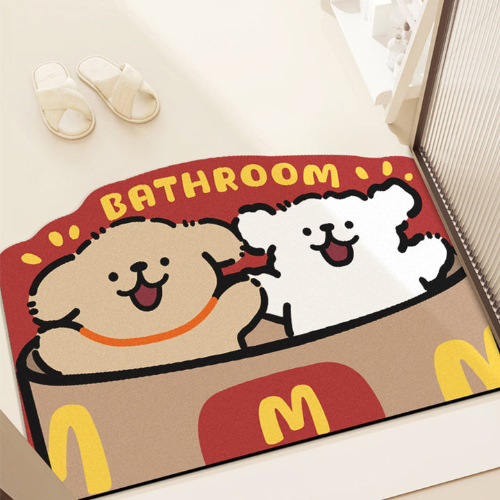 Cartoon Bath Mat Avarnia