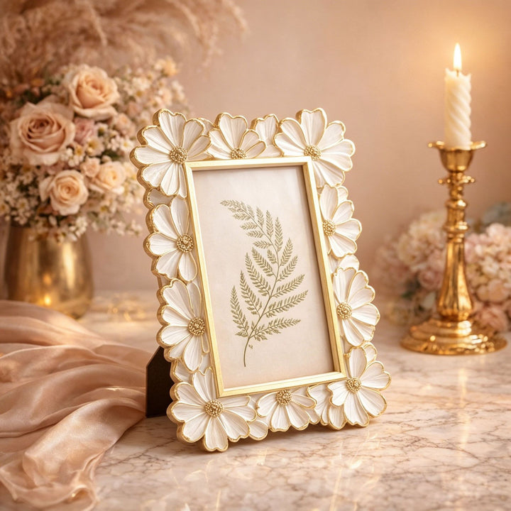 Decorative Floral Picture Frame