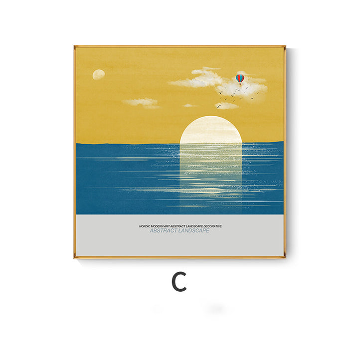 Abstract Landscape Framed Art Print