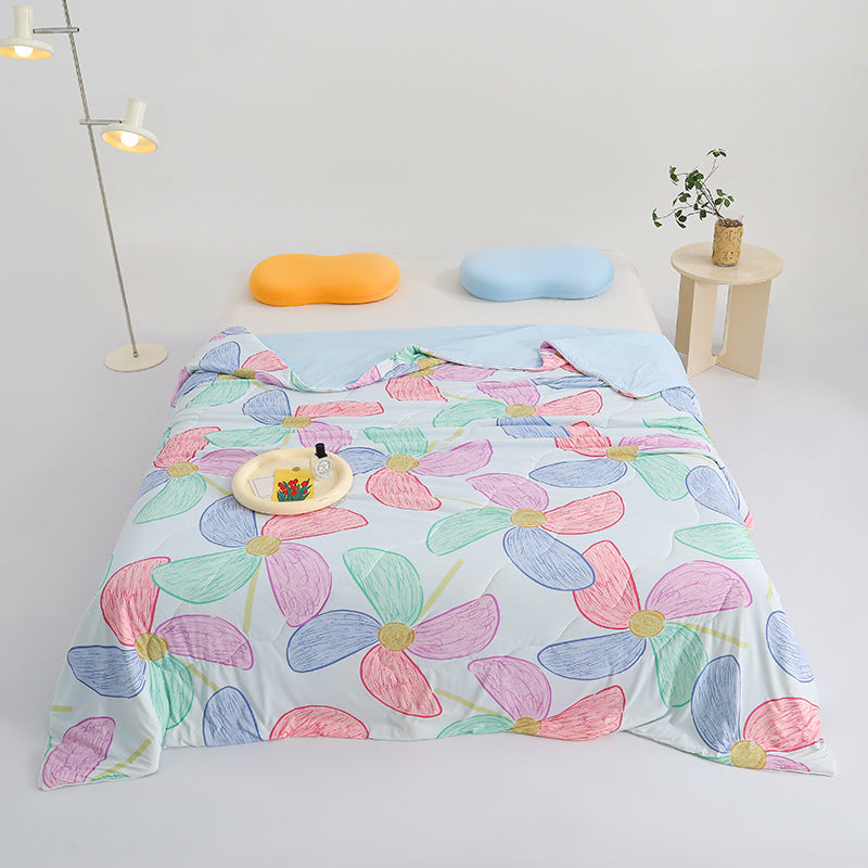 Decorative Floral Pattern Bedspread Avarnia