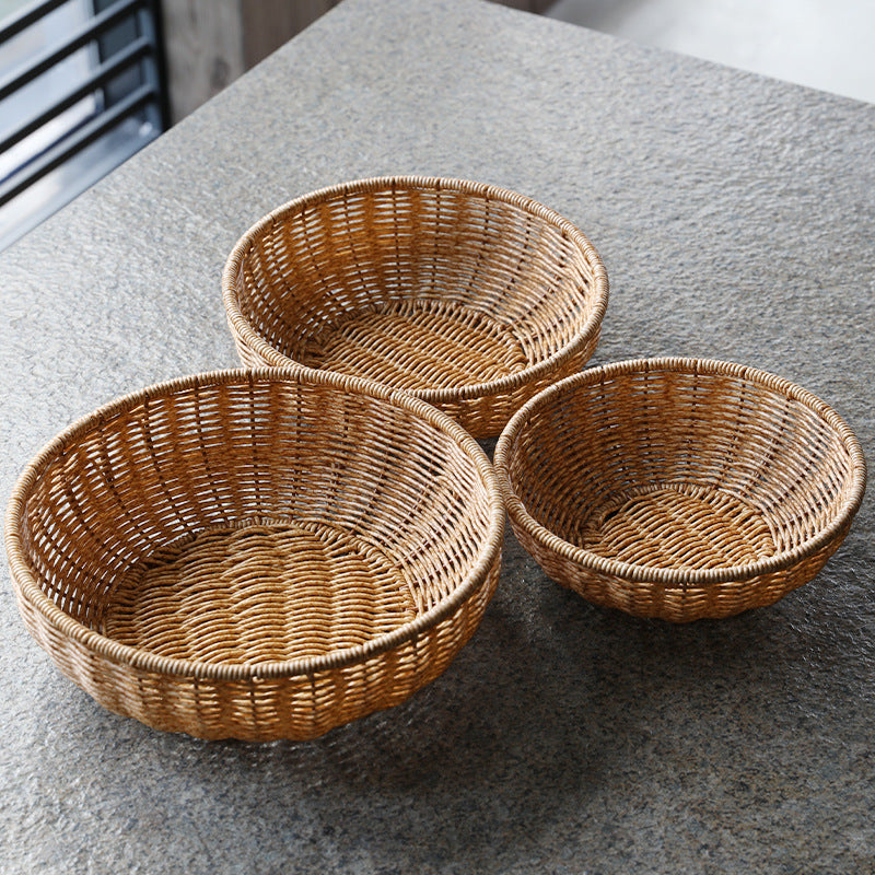 Handmade Natural Woven Fruit Bowl