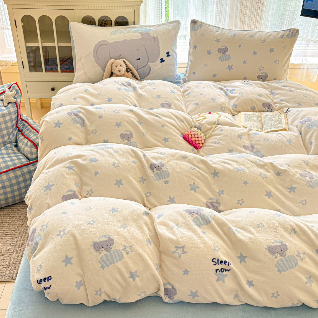 Playful Animal-Themed Comforter Set