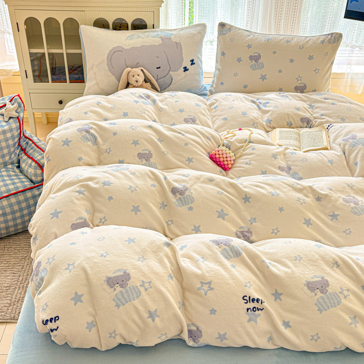 Playful Animal-Themed Comforter Set