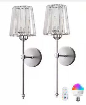 Crystal Accent Wall Light