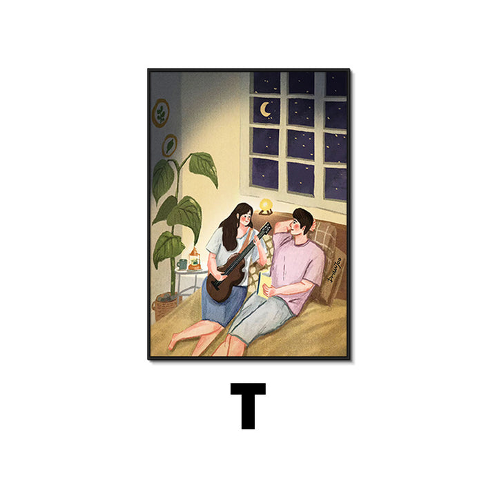 Decorative Illustrative Canvas Art