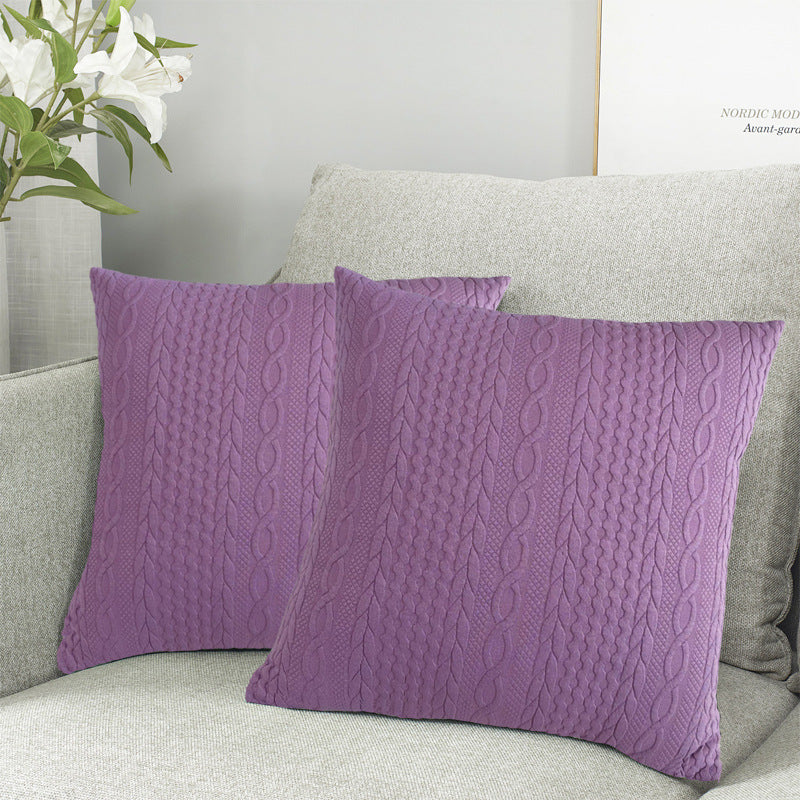 Textured Throw Pillow
