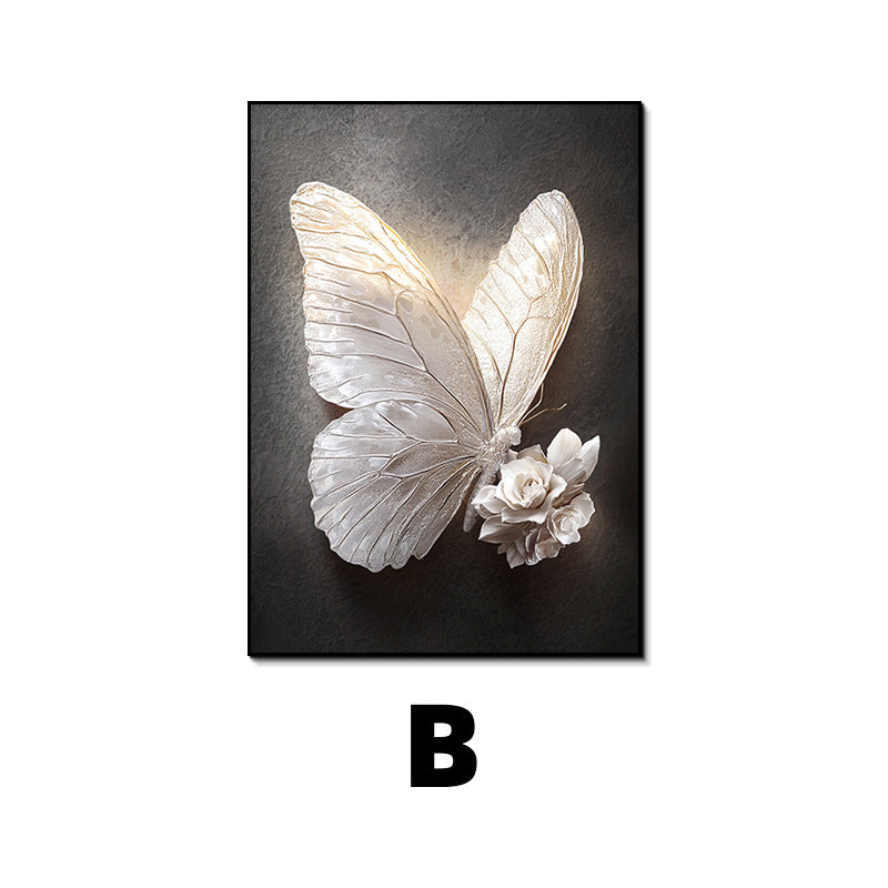 Butterfly-Inspired Decorative Wall Light