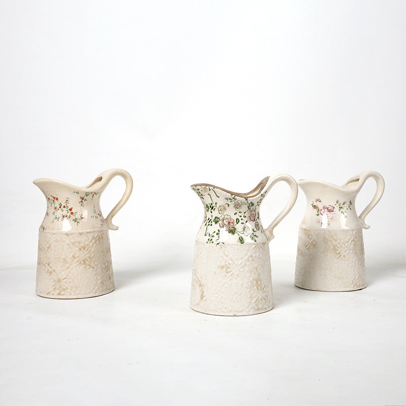 Flower counter jug