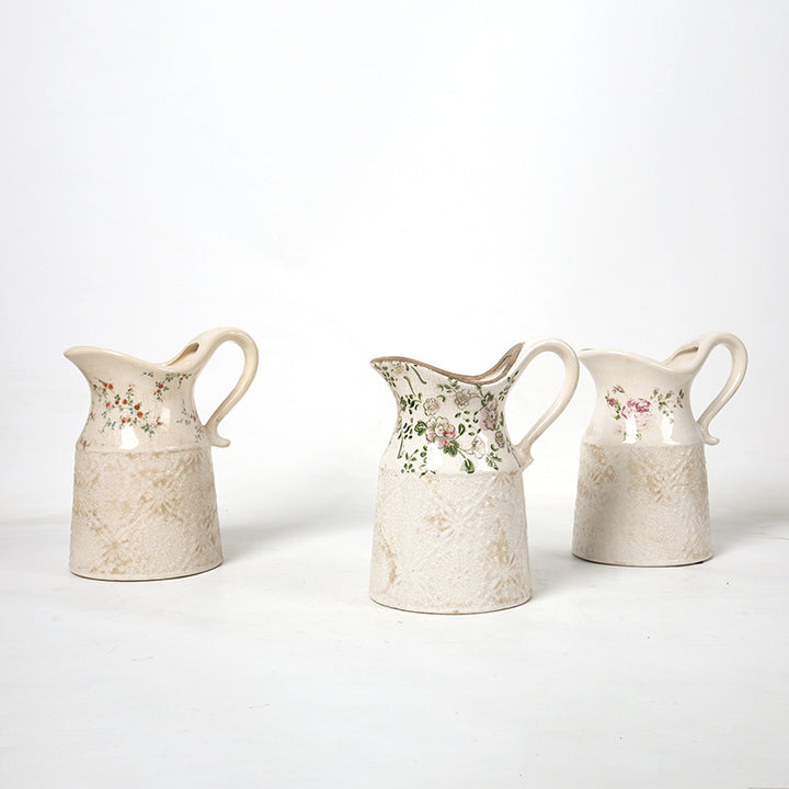 Flower counter jug