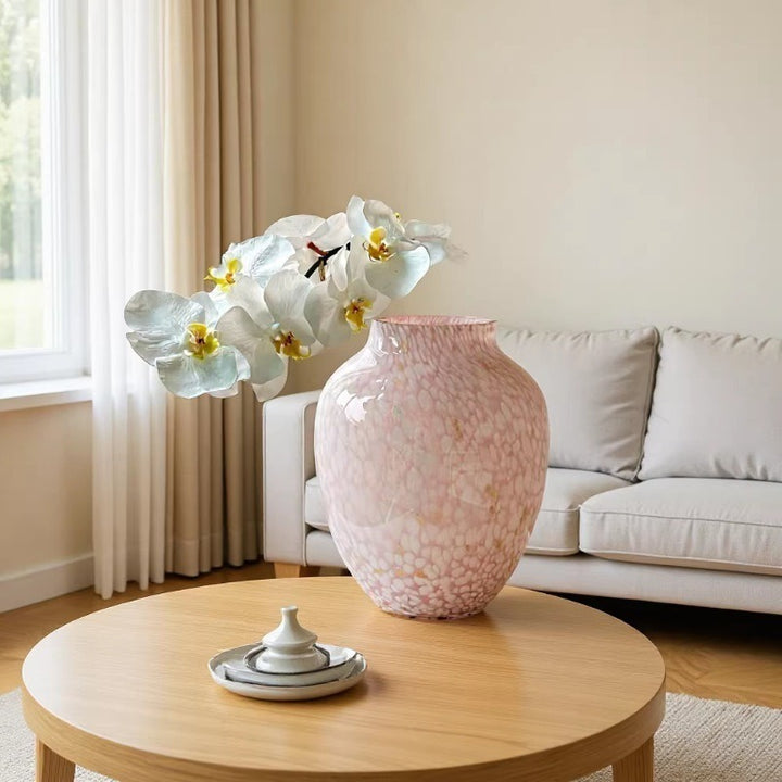 Handcrafted Decorative Glass Vase