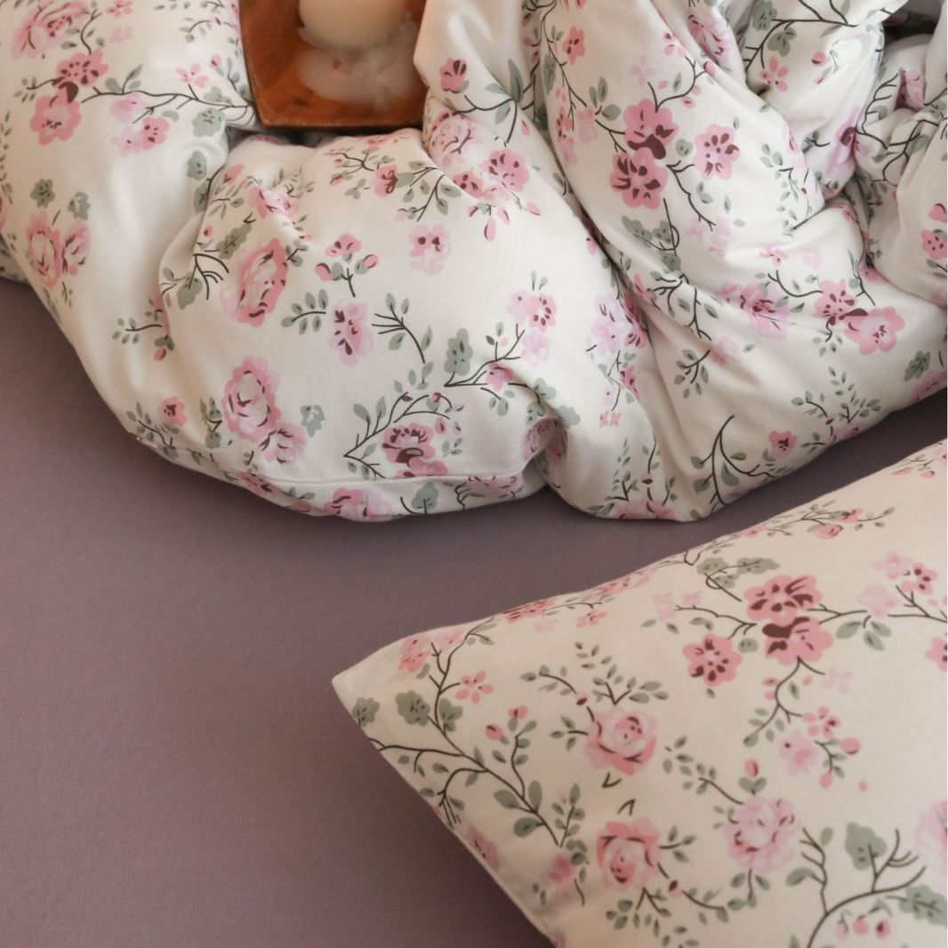 Decorative Floral Print Bedding Set Avarnia