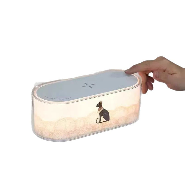 Decorative animal storage container
