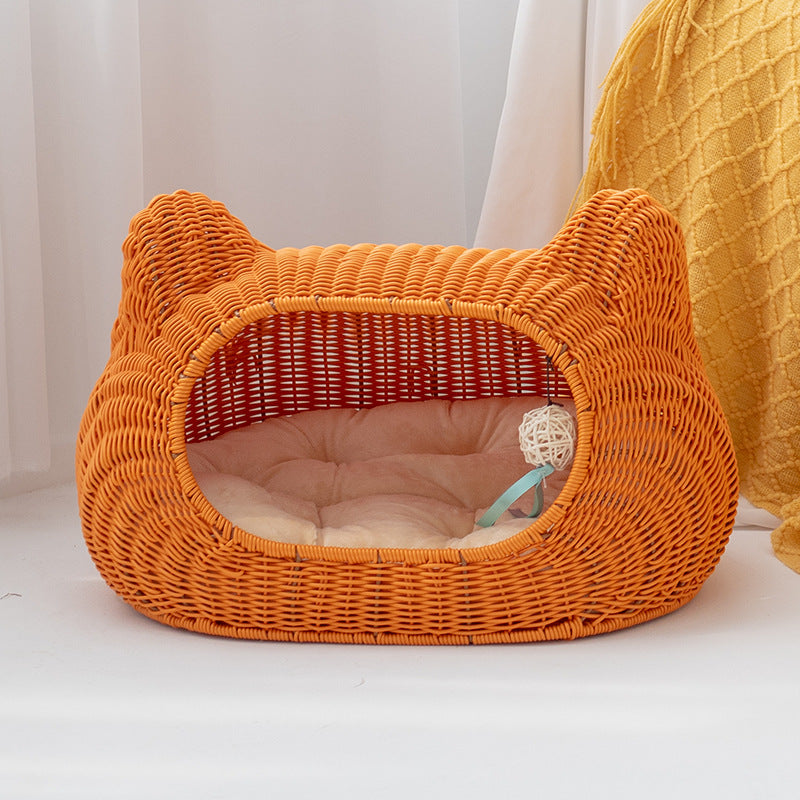 Rattan Cat Cave