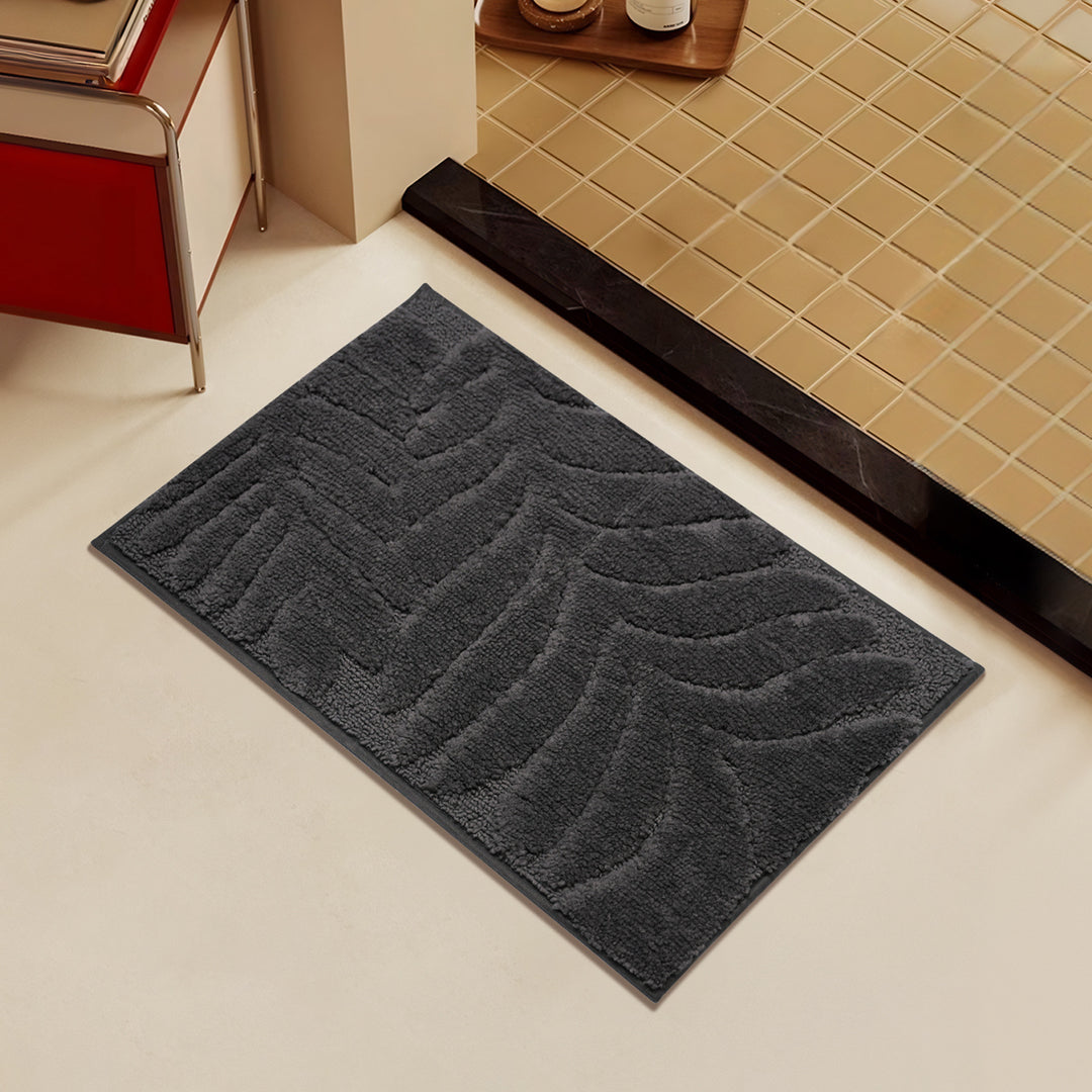 Soft Textured Bath Mat for Floor