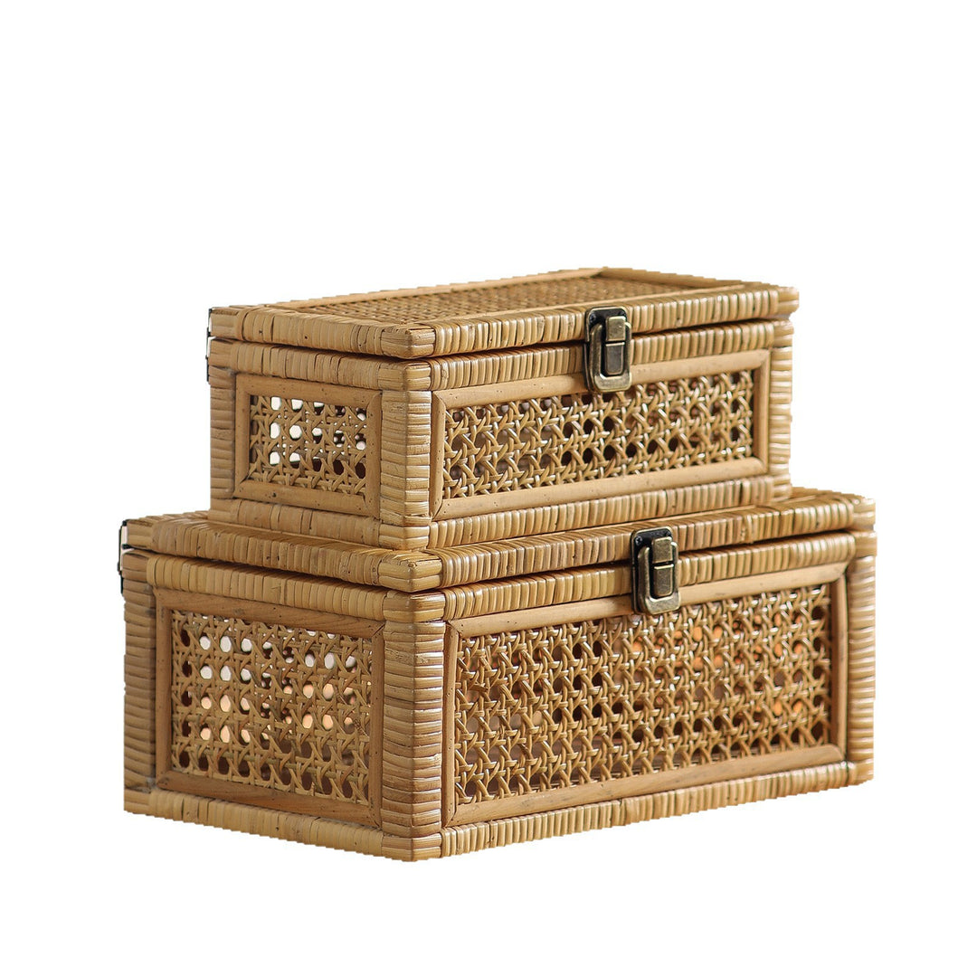 Handcrafted Decorative Woven Storage Box