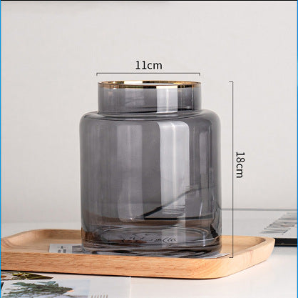 Modern Elegant Glass Centerpiece