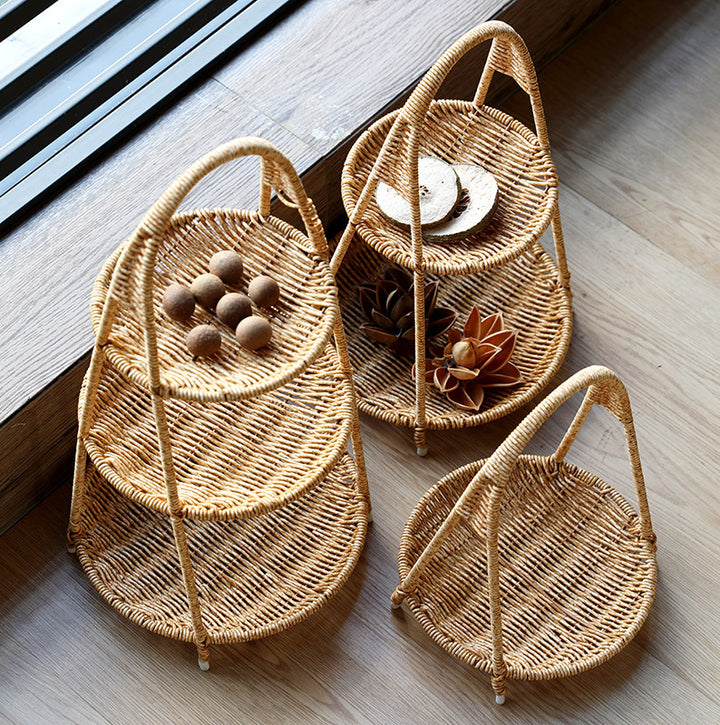 Elegant Handmade Willow Basket