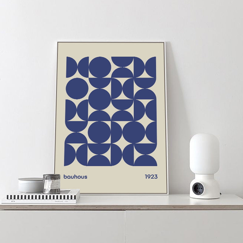 Bauhaus Geometric Wall Art Print
