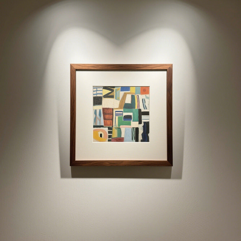 Framed Multi-Panel Abstract Art