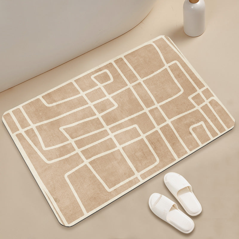 Soft Absorbent Bathroom Rug