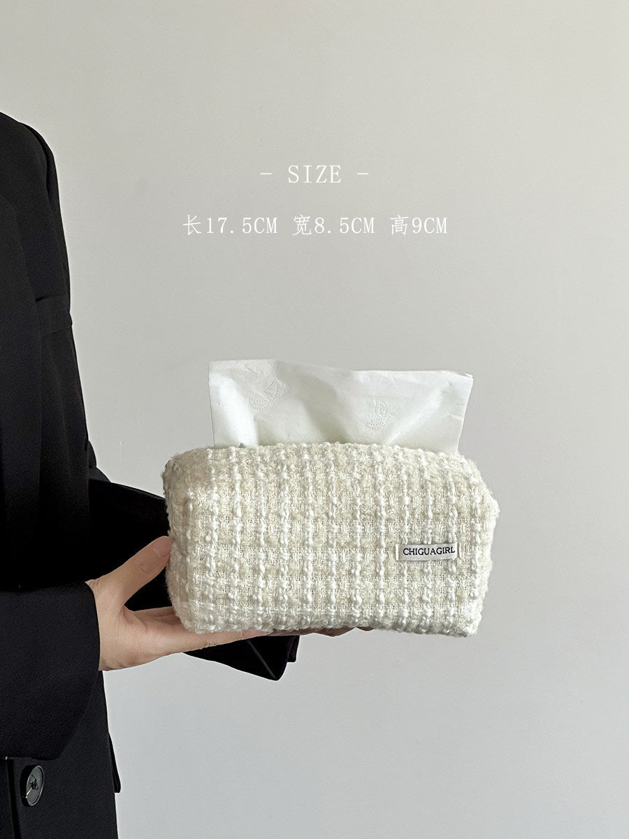 Cozy Knit Tissue Box Cover