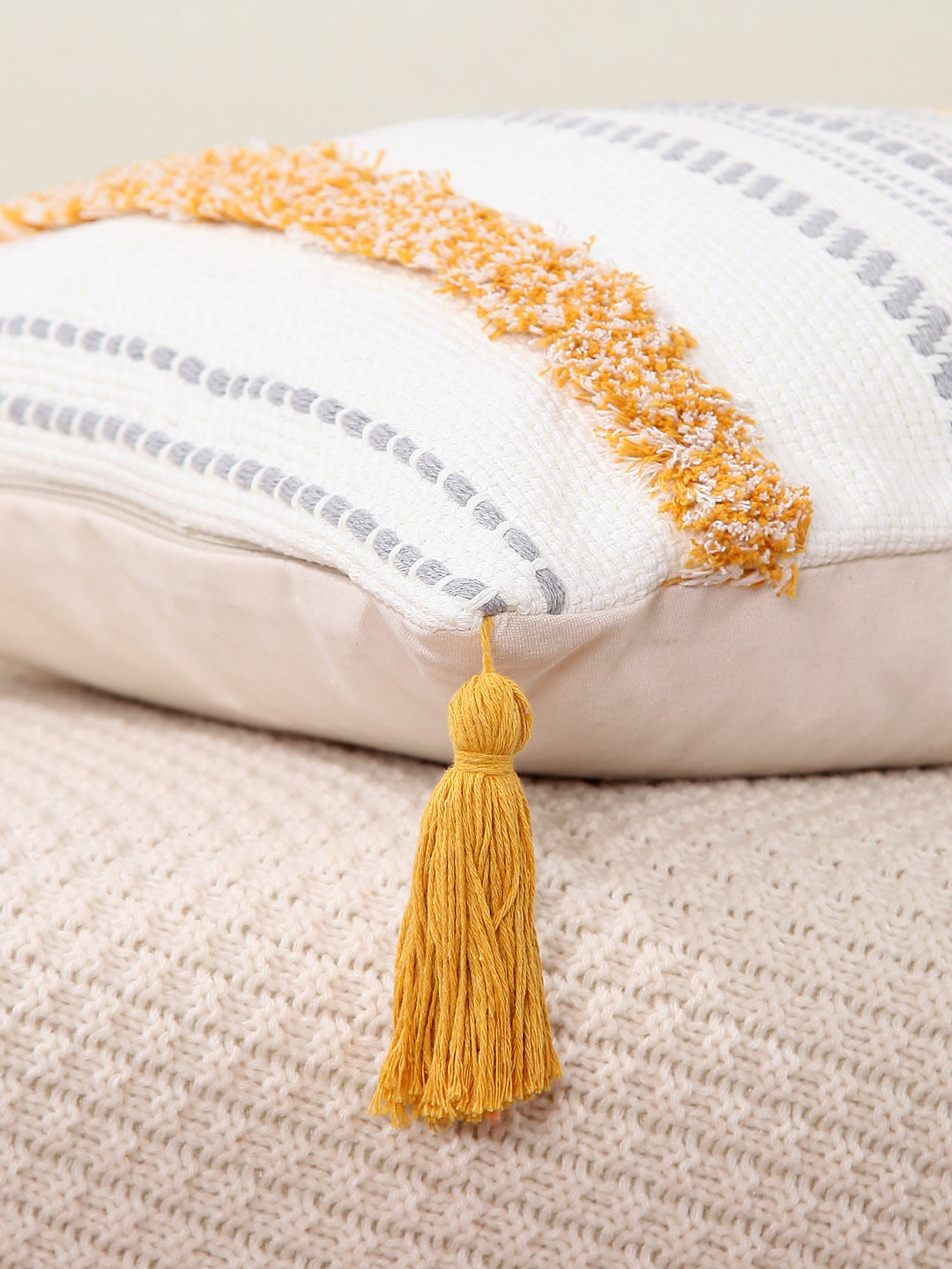 Textured Accent Throw Pillow